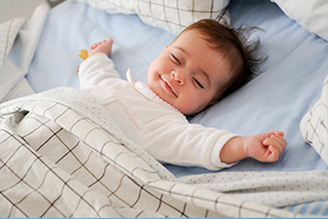 Bedding for a baby bed