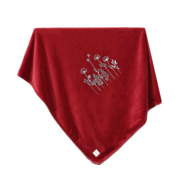 desing-3-3-600x600 שמיכה קטיפה בורדו הדפס פרחים | בנטי