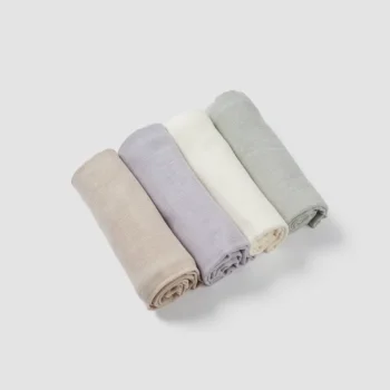 מארז 4 חיתולי טטרה -מנטה | לורנס