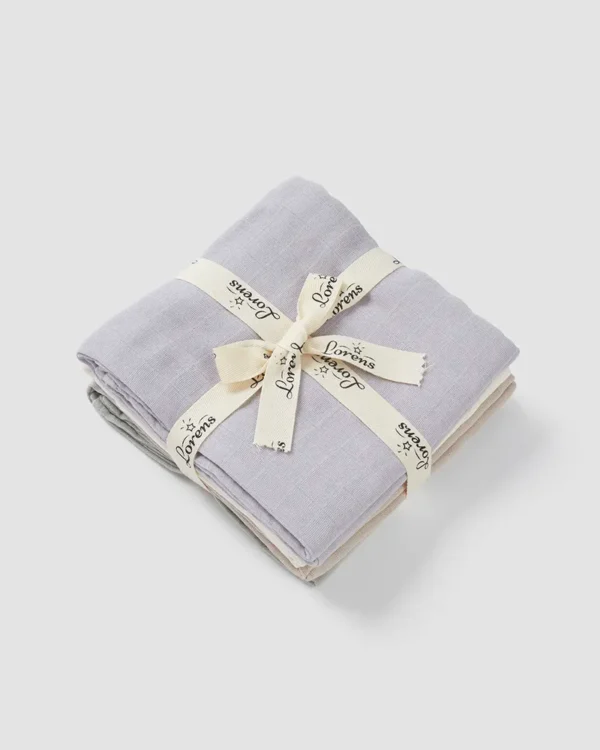 מארז 4 חיתולי טטרה -מנטה | לורנס