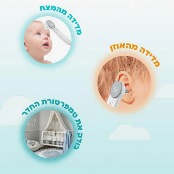 מדחום אינפרא אדום דו שימושי | ביאמבה
